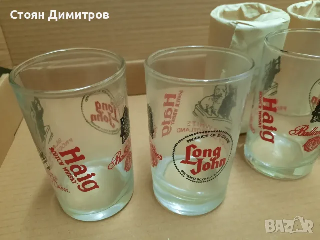 Комплект 6бр чаши за уиски, снимка 3 - Чаши - 55952021