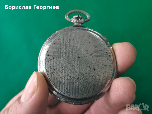 Джобен часовник cyma, снимка 4 - Джобни - 53413282