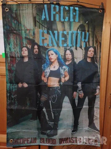 ARCH ENEMY European Blood Dynasty 2025 Flag , снимка 3 - Китари - 48452403