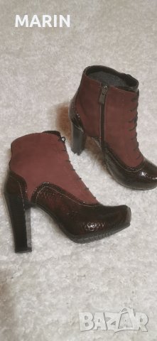 дамски боти естествена кожа , снимка 3 - Дамски боти - 42215159