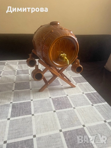 Буренце с 4 чашки за ракия, снимка 2 - Сервизи - 53664655