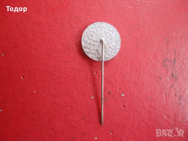 Сребърен моряшки знак значка сребро 925 емайл, снимка 3 - Колекции - 41654453