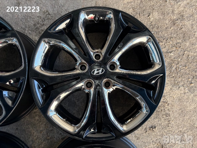 4 броя алуминиеви джанти за Hyundai IX35, KONA,IONIQ,Elantra,TUCSON 17, снимка 10 - Гуми и джанти - 53165020