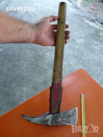 Стар масивен пожарникарски топор - 407 , снимка 7 - Други ценни предмети - 41771048