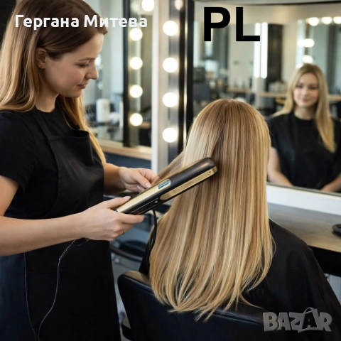 Преса за изправяне и къдрене 