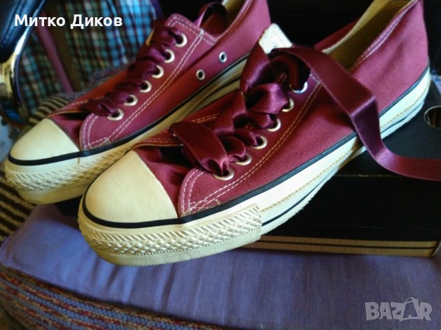 Converse кецове дамски USA американски размер №38 стелка245мм нови в кутия, снимка 3 - Маратонки - 39160593