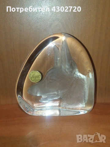 Преспапие от оловен кристал, снимка 5 - Декорация за дома - 53327369