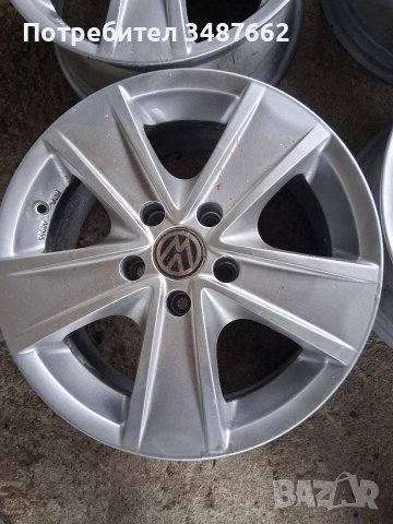 джанти за VW Audi Seat Skoda 5×112 ц.57.1мм 7J ×16 ет44, снимка 4 - Гуми и джанти - 53052926