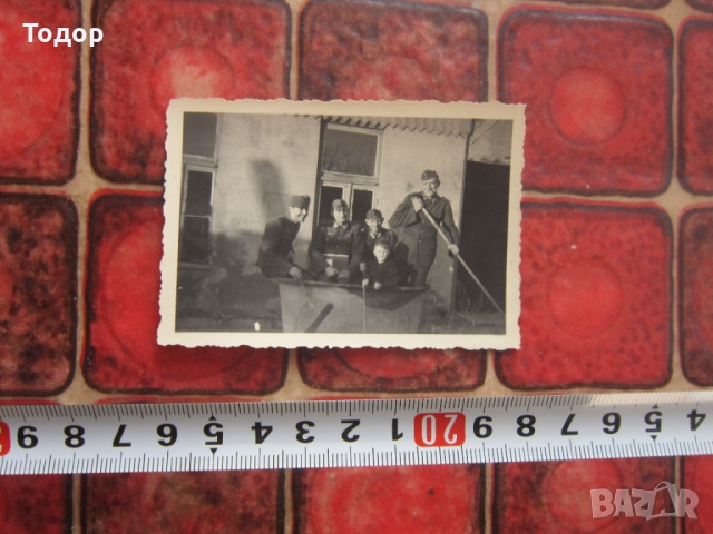 Картичка снимка немски  войник 3 райх а9