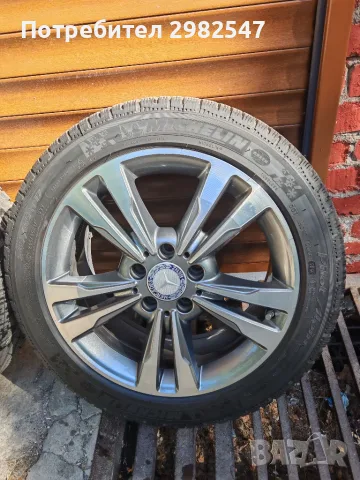 17" Джанти с гуми за Мерцедес W212, снимка 2 - Гуми и джанти - 55961697