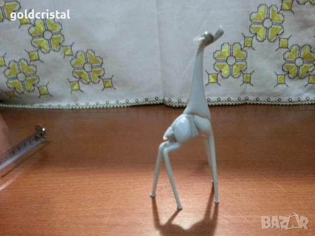 Стъклена фигурка , снимка 3 - Антикварни и старинни предмети - 44700973
