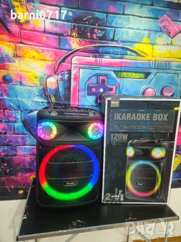 Караоке блутут Тонколона Brodu BTS-1785