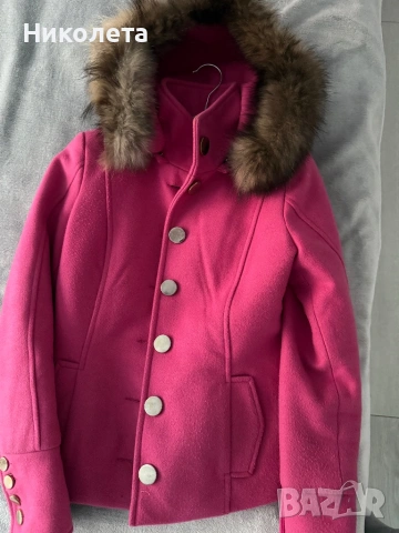 Зимно кашмирено палто от Alessa, снимка 4 - Палта, манта - 53075131