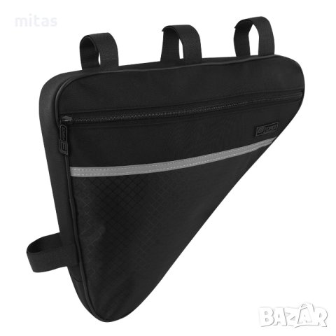 Чанта за велосипед LARGE ECO, монтаж на рамка, черна, снимка 3 - Аксесоари за велосипеди - 41203936