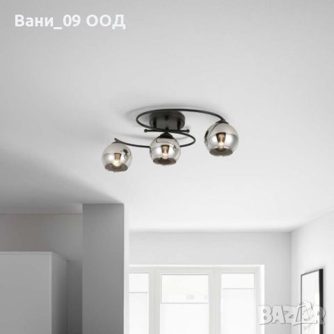 Таванна лампа в модерен стил, снимка 4 - Лампи за таван - 42707701