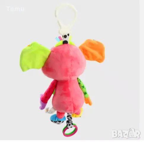 Мека, плюшена, бебешка играчка, снимка 1