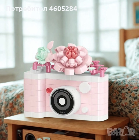 Конструктор “Фотоапарат с цветя”