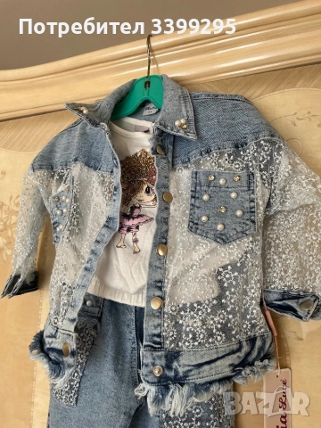 НОВ! Страхотен сет за момичета, снимка 3 - Детски комплекти - 53647406