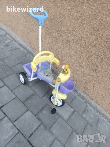 Детска триколка с педали и управление от дръжката, снимка 6 - Детски велосипеди, триколки и коли - 51634136