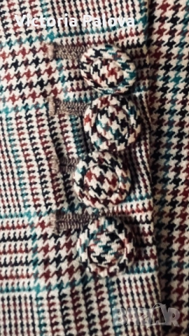 Луксозно MARC CAIN двуредно сако лимитирана колекция с декоративни шевове, снимка 9 - Сака - 52864556