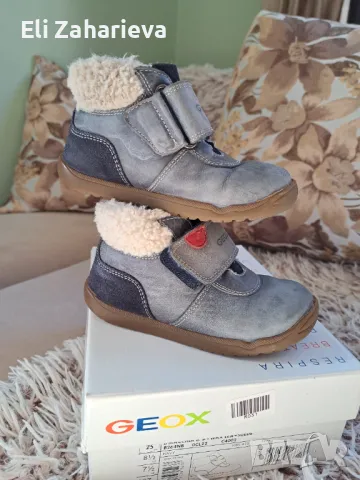 Geox детски боти зимни обувки 25 номер, снимка 4 - Детски боти и ботуши - 47277782