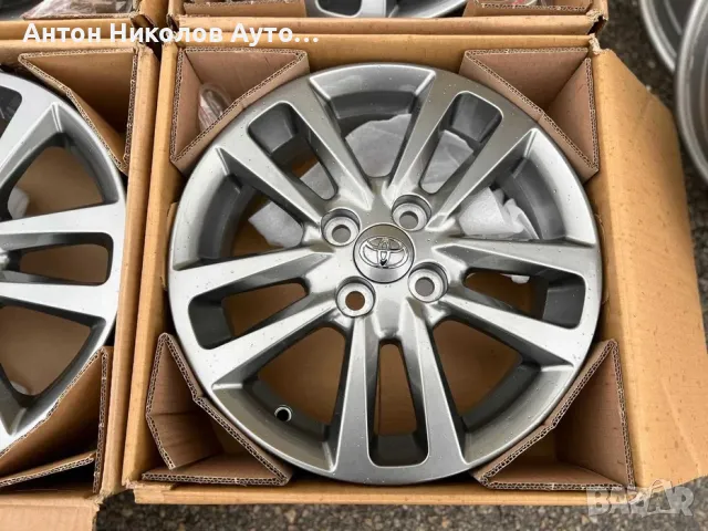 4х100 15 Джанти Тойота Aqua Yaris Prius C Porte Vitz Corolla Firlder Corolla Axio 4x100 Toyota НОВИ, снимка 2 - Гуми и джанти - 48145622