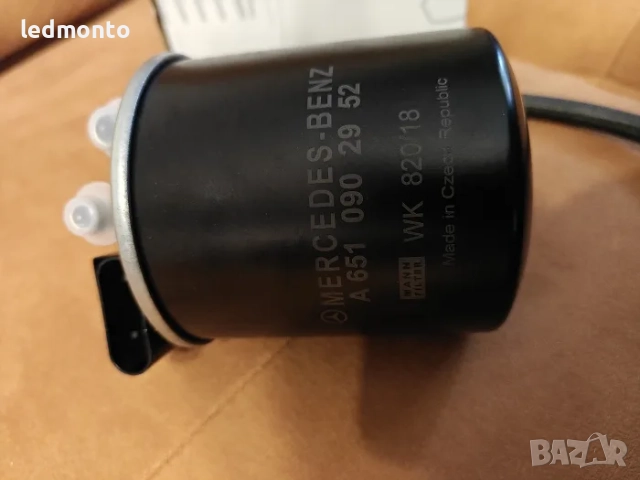 Оригинален горивен филтър WK 820/18, 5-пинов, за Mercedes-Benz (A6510902952), снимка 2 - Части - 51725697