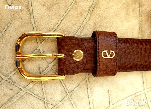 Valentino Garavani колан естествена кожа наличен