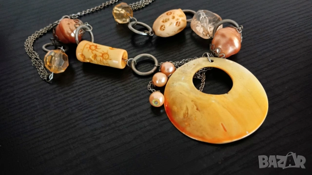 Ръчна изработка колиета / красиви, фешън, уникати /, снимка 5 - Колиета, медальони, синджири - 53385997