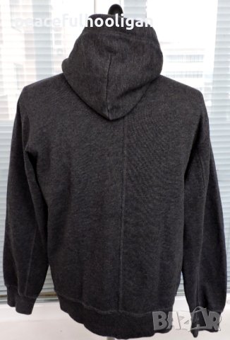Peak Performace Men`s Full Zipped Grey Long Sleeve Hoodie Size L, снимка 9 - Суичъри - 44340820