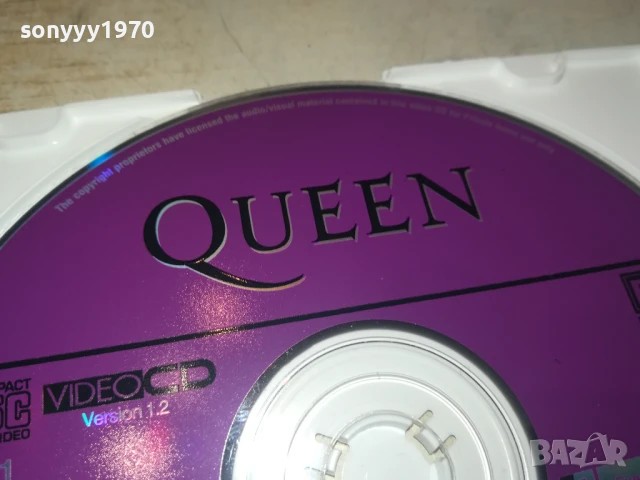 QUEEN-VIDEO CD 0708251144, снимка 2 - CD дискове - 51283864