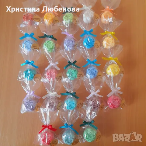 Ароматни глицеринови сапунчета , снимка 16 - Изкуствени цветя - 48733957