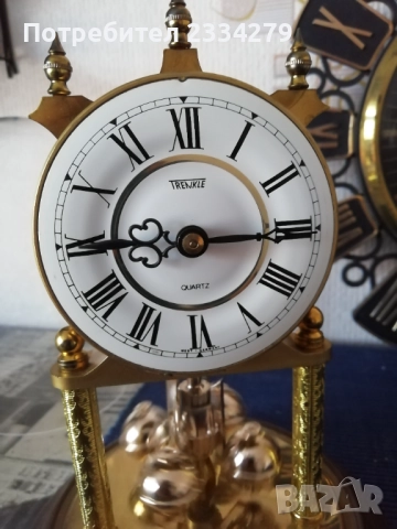 Стари електромеханични каминни и стенен часовник. , снимка 8 - Антикварни и старинни предмети - 52439399