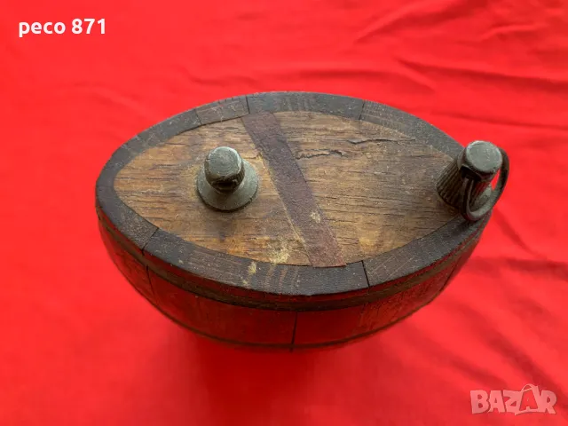 Стар дървен павур, снимка 4 - Антикварни и старинни предмети - 49600798