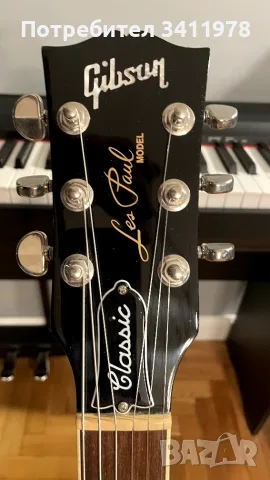 Gibson Les Paul Classic Ebony (2023), снимка 3 - Китари - 55800242