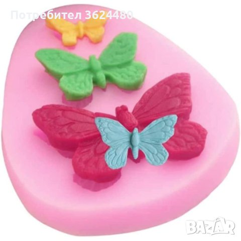 Силиконова форма  пеперуди, снимка 2 - Други стоки за дома - 40828661