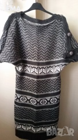 Зимен дебел блузон/туника НОВ с над 30% отст-ка, снимка 2 - Блузи с дълъг ръкав и пуловери - 39091047