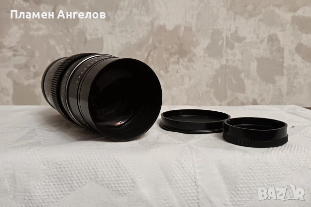 Обектив Pentacon 4/200, снимка 6 - Обективи и филтри - 53842640