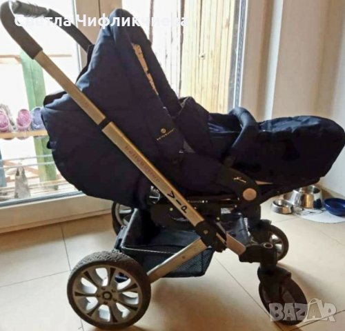 HARTAN VIP XL - комбинирана детска количка от 0 до 3.5 години , снимка 5 - Детски колички - 35899893