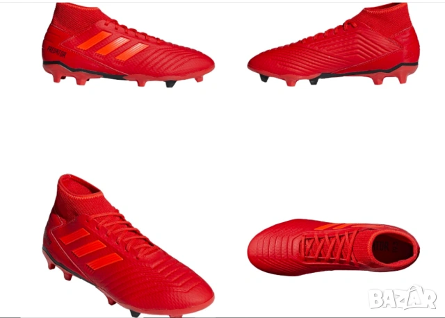 бутонки  adidas Predator 19.3 FG  номер 39 1/3 , снимка 2 - Футбол - 53866645