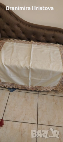 Комплект покривки/карета/рънъри и дантелени подложки – втора ръка, но в чудесно състояние (само личн, снимка 11 - Покривки за маси - 53140757