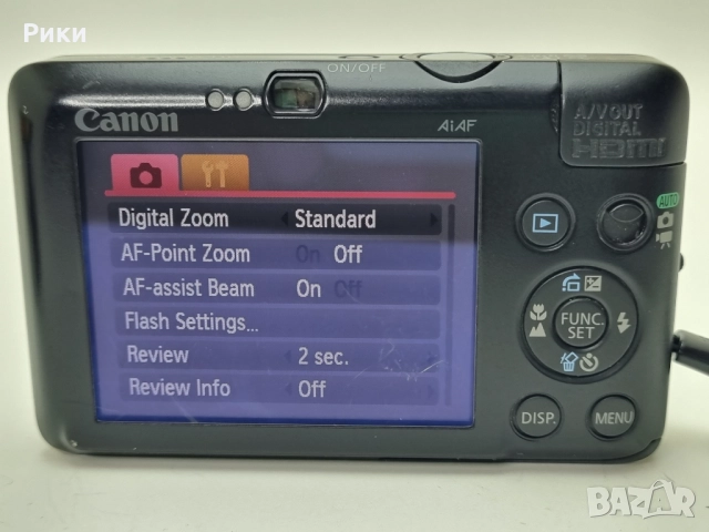 Canon PowerShot Digital ELPH SD780 IXUS 100 IS 12.1MP camera, снимка 8 - Фотоапарати - 52740538