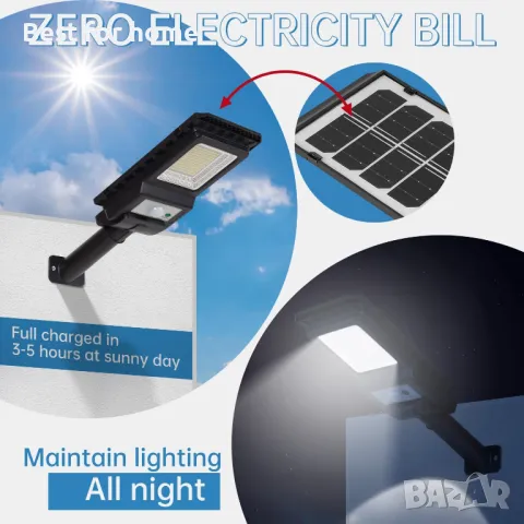 LEKIA Външно слънчево улично осветление, снимка 2 - Други - 49442459