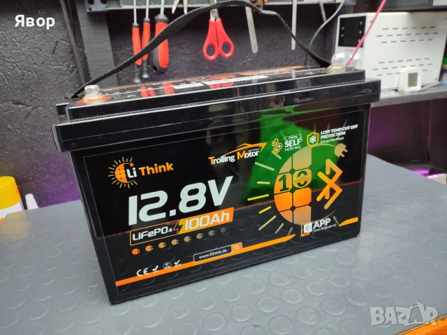 LiFePO4 акумулатор 100Ah LiThink , снимка 12 - Друга електроника - 53387859