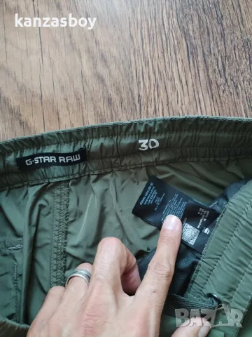 G-Star Raw Trainer RCT Shadow Olive - страхотен мъжки панталон КАТО НОВ 30/М, снимка 14 - Спортни дрехи, екипи - 55792427