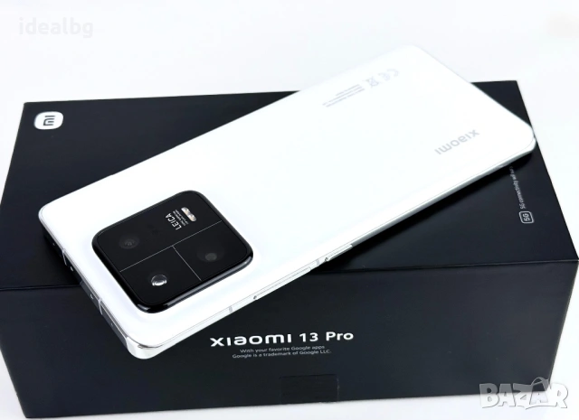 Xiaomi 13 Pro 256GB 12RAM White Перфектен! Гаранция!, снимка 2 - Xiaomi - 53561853