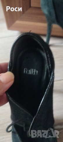 Faith елегантни дамски обувки на ток и платформа , номер 38, снимка 3 - Дамски елегантни обувки - 41668147