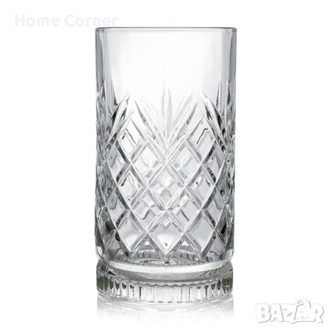 Комплект чаши за вода и безалкохолно Infinity Lux, 400мл, снимка 1 - Чаши - 44841169