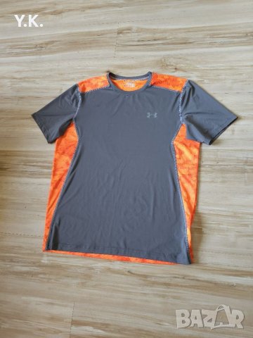 Оригинална мъжка тениска Under Armour HeatGear, снимка 2 - Тениски - 41662244