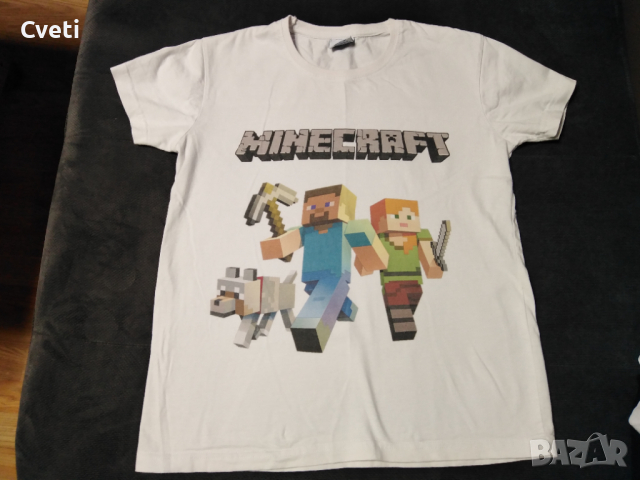 Тениска Minecraft 152, снимка 1 - Детски тениски и потници - 36320671